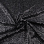 Fabric Sequin Spandex Black - Ribes y Casals