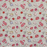 Christmas Bauble Canvas Fabric Stone - Ribes y Casals