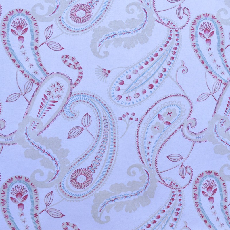 Fabric Cashmere Ecru Background - Ribes y Casals