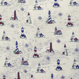 Tela Loneta Estampada Vespa Italia Blanco Negro - Ribes y Casals