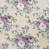 Tela Loneta Estampada Ruta 66 Verde Agua - Ribes y Casals