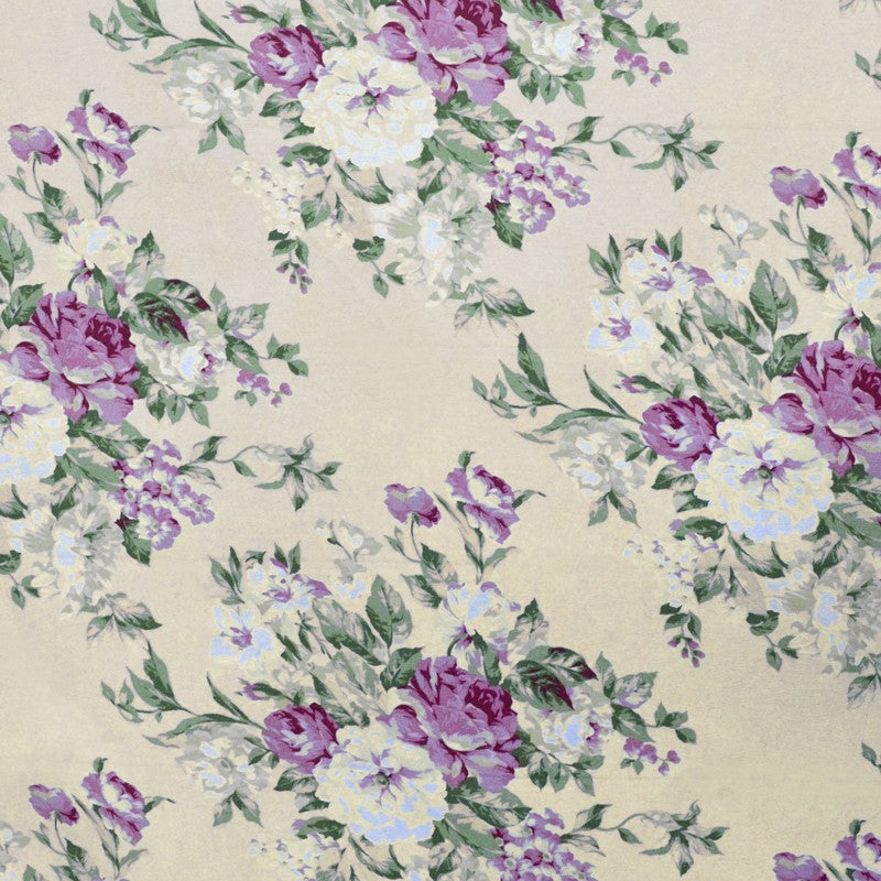 Tela Loneta Estampada Ruta 66 Verde Agua - Ribes y Casals