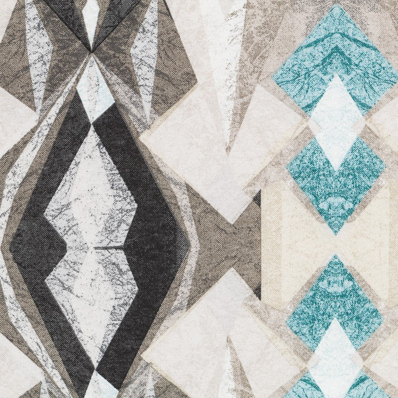 Cloth Geometric Aquamarine - Ribes y Casals