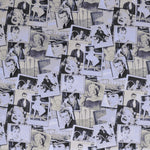 Tela Loneta Estampada Ruta 66 Verde Agua - Ribes y Casals