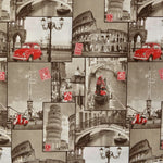 Canvas Fabric Italy Print - Ribes y Casals