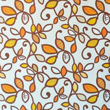 Canvas Fabric Branch Print Brown - Ribes y Casals