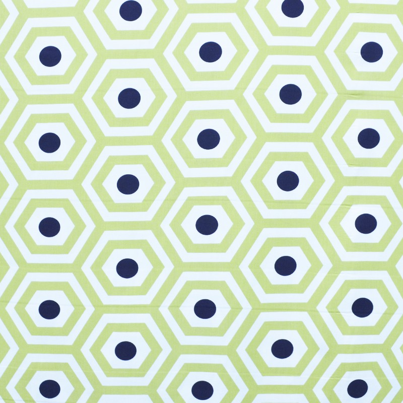 Fabric Geometric Green Pistachio - Ribes y Casals