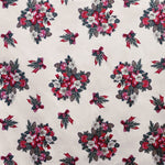 Canvas Fabric Christmas Mistletoe Ecru - Ribes y Casals