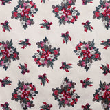 Canvas Fabric Christmas Mistletoe Ecru - Ribes y Casals