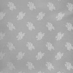 Cloth Christmas Leaves Silver Background - Ribes y Casals