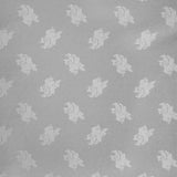 Cloth Christmas Leaves Silver Background - Ribes y Casals