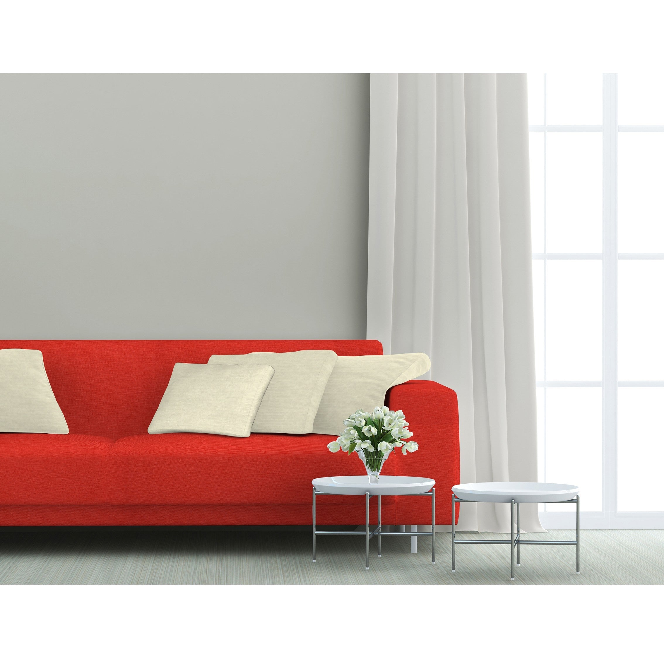 Loneta Lisa Roja - Ribes y Casals