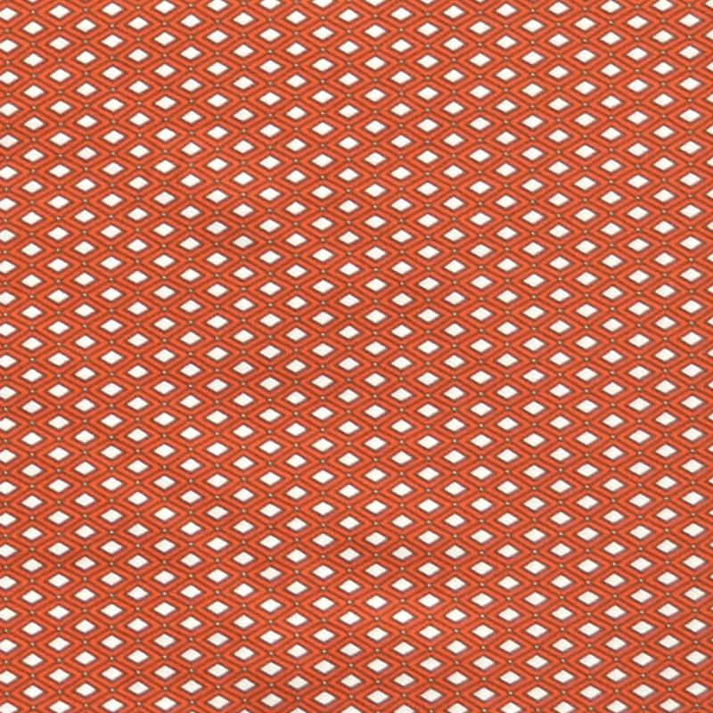 Lycra Fabric Diamond Print Orange - Ribes y Casals