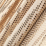 Gold Sequined Lycra Fabric - Ribes y Casals