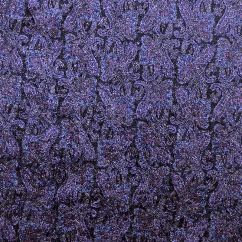 Martelé Fabric Paisley Print Black - Ribes y Casals