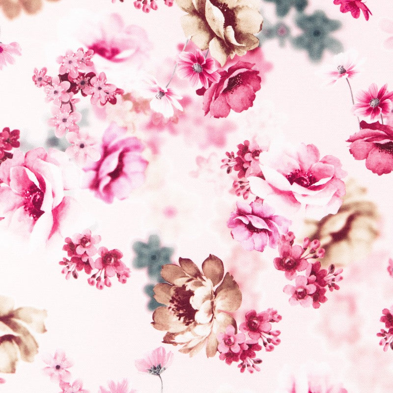 Mikado Fabric Erbil Pink - Ribes y Casals