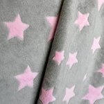 Minky Stars Pink - Ribes y Casals