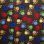 Minky Prints Brown Background - Ribes y Casals