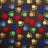 Minky Prints Brown Background - Ribes y Casals