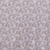 Minky Fabric Bear Eye Print Camel - Ribes y Casals