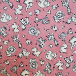 Minky Zoo Pink - Ribes y Casals