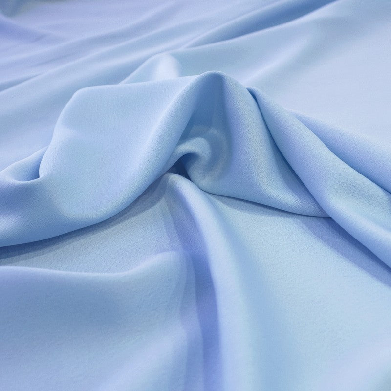 New Satiny Crepe Niagara Blue - Ribes y Casals