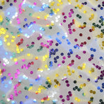 Printed Organza Fabric Mole Celeste - Ribes y Casals