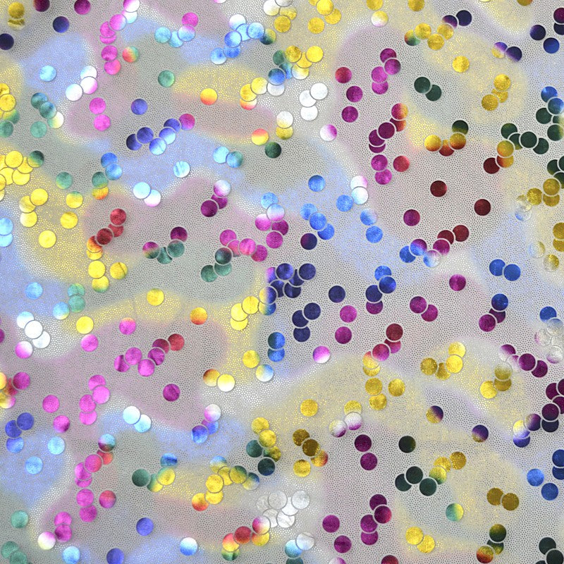 Printed Organza Fabric Mole Celeste - Ribes y Casals