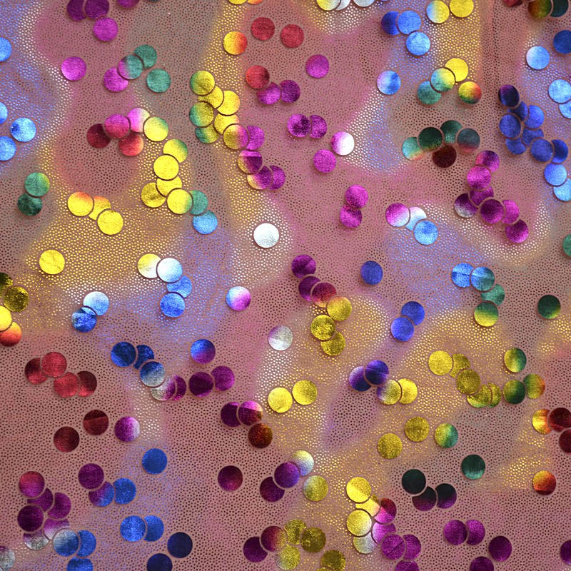 Printed Organza Fabric Mole Garnet Red - Ribes y Casals