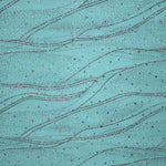 Sparkle Organza Fabric Aquamarine - Ribes y Casals