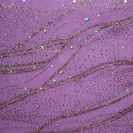 Sparkle Organza Fabric Purple - Ribes y Casals