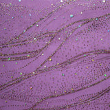 Sparkle Organza Fabric Purple - Ribes y Casals