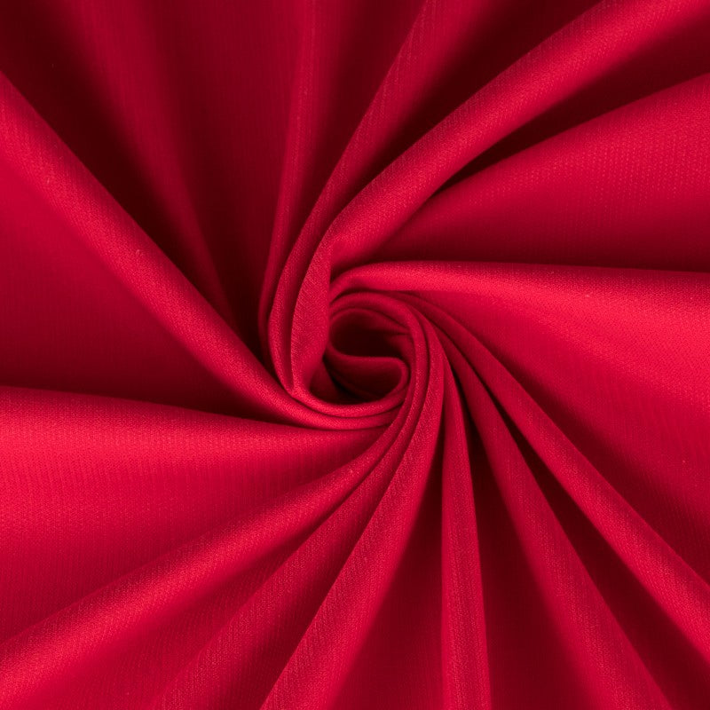 Cotton Velvet Fabric Strong Red - Ribes y Casals