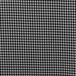Houndstooth Fabric Black and White - Ribes y Casals