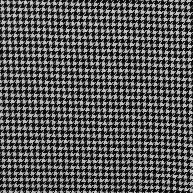 Houndstooth Fabric Black and White - Ribes y Casals