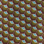 Patchwork Fabric Fan Red - Ribes y Casals