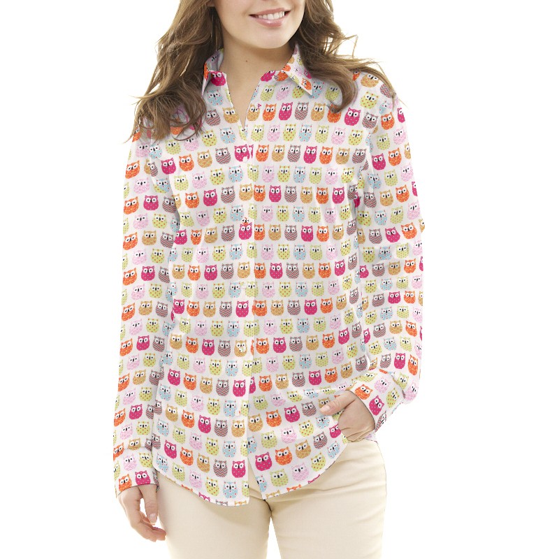 Patchwork Fabric Owl Multicolor - Ribes y Casals