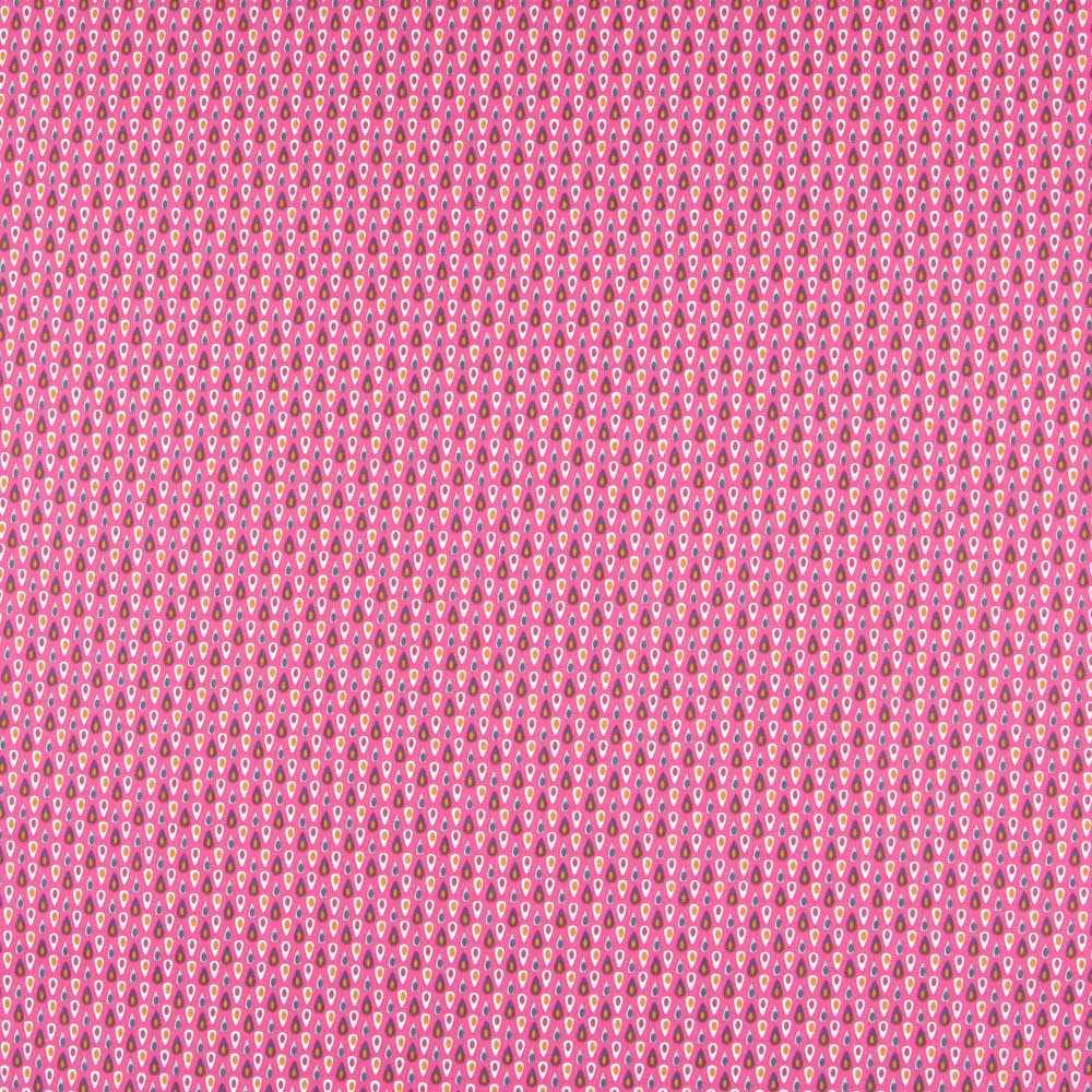 Patchwork Fabric Fuchsia Drops - Ribes y Casals