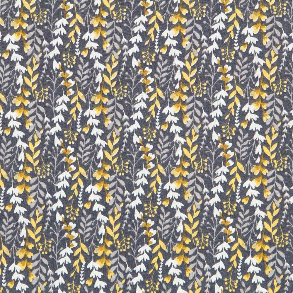 Gray Jungle Patchwork Fabric - Ribes y Casals