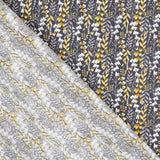 Gray Jungle Patchwork Fabric - Ribes y Casals