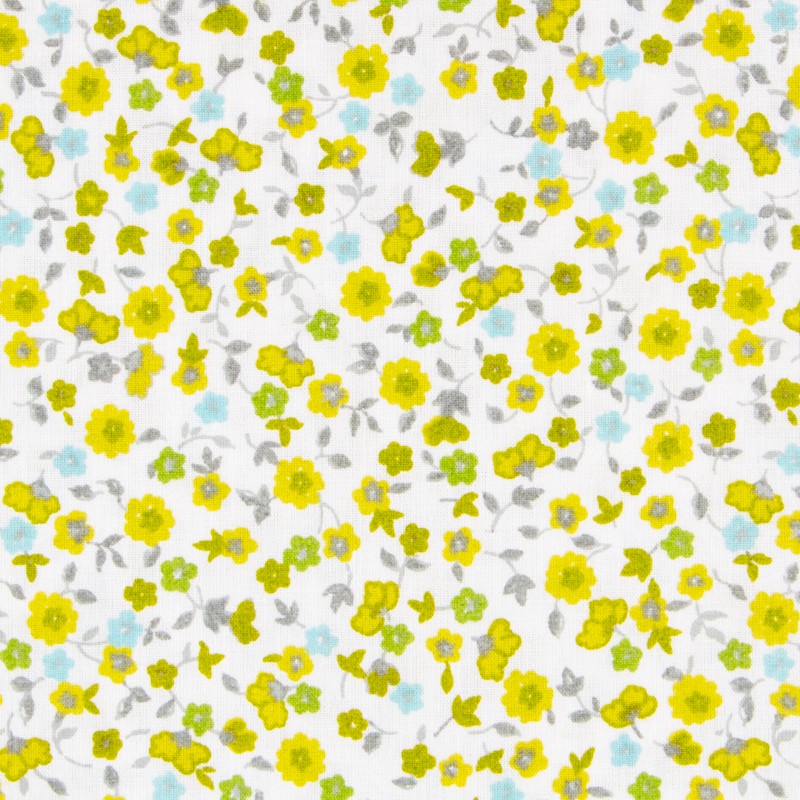 Patchwork Fabric Liberty Pistachio - Ribes y Casals
