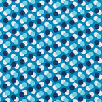 Patchwork Fabric Dots Petrol - Ribes y Casals