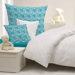 Patchwork Fabric Mosaic Aquamarine - Ribes y Casals