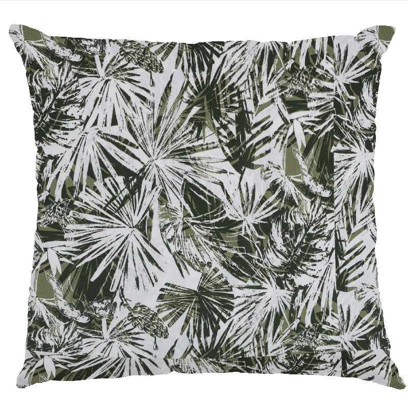 Patchwork Fabric Palm Trees Khaki - Ribes y Casals