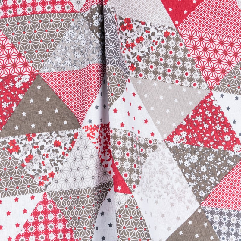 Patchwork Fabric Patch Red - Ribes y Casals