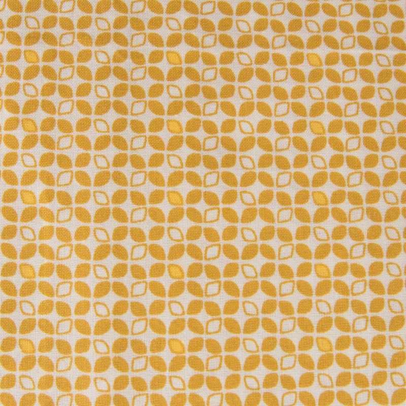 Patchwork Fabric Petals Yellow - Ribes y Casals