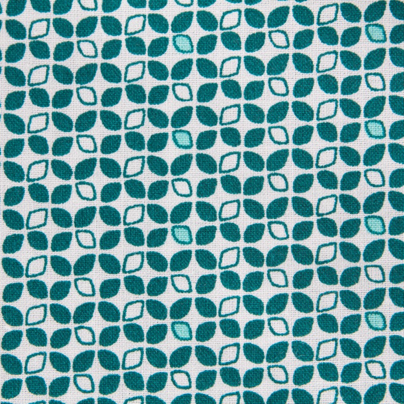 Patchwork Fabric Petals Navy Blue - Ribes y Casals