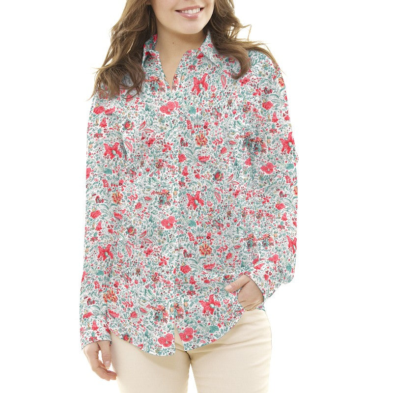 Patchwork Fabric Spring Red - Ribes y Casals