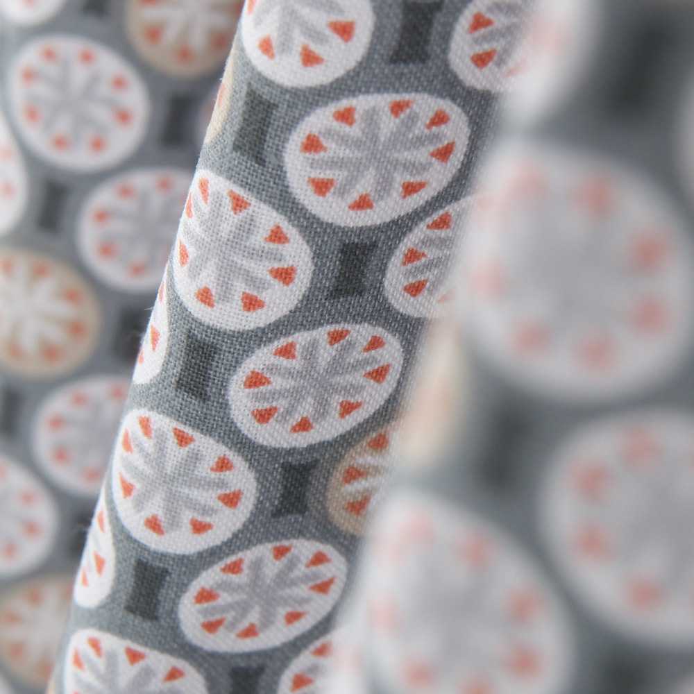 Rixos Patchwork Fabric Gray - Ribes y Casals