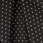 Patchwork Fabric Dots Black background - Ribes y Casals
